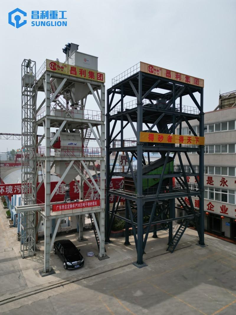 郑州昌利制砂楼+干粉砂浆站两位一体怎么样?